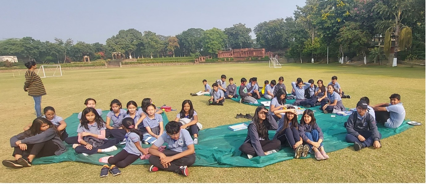 Delightful Picnic by Indus & Nile Boarders 